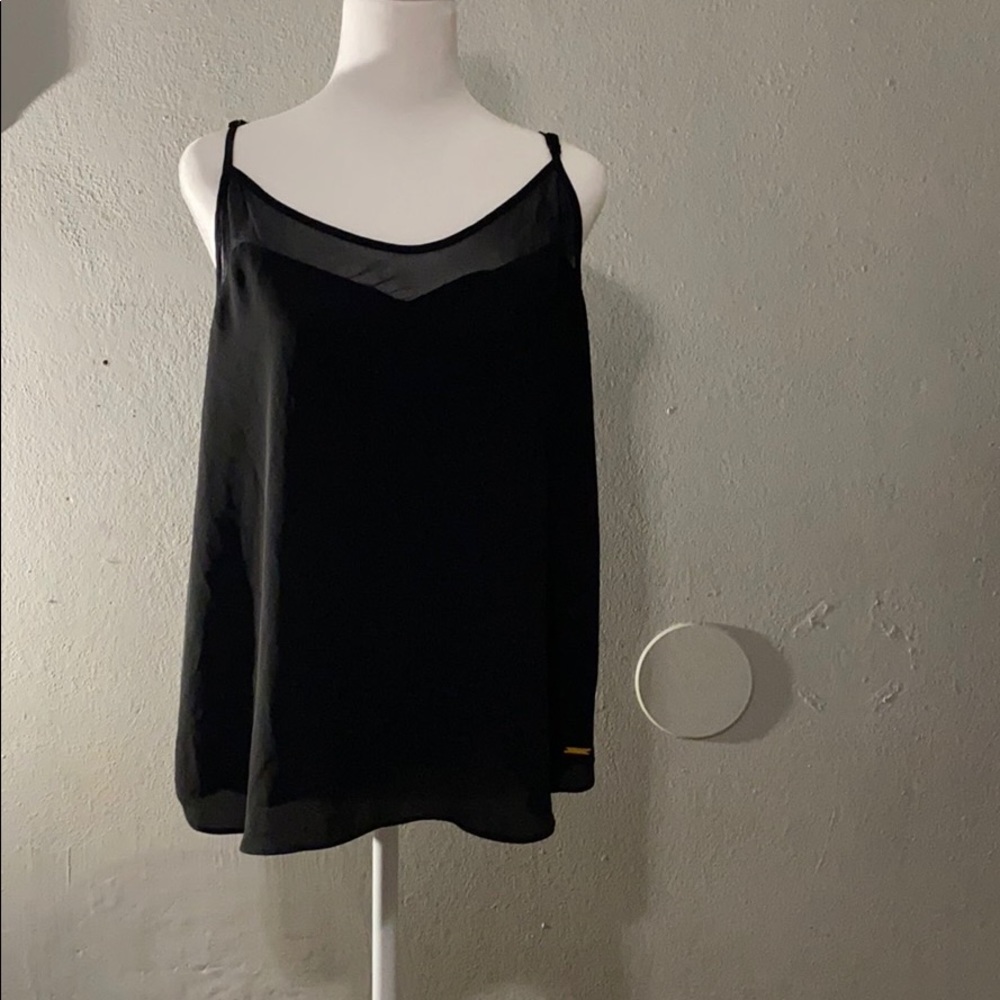 Black scrappy top